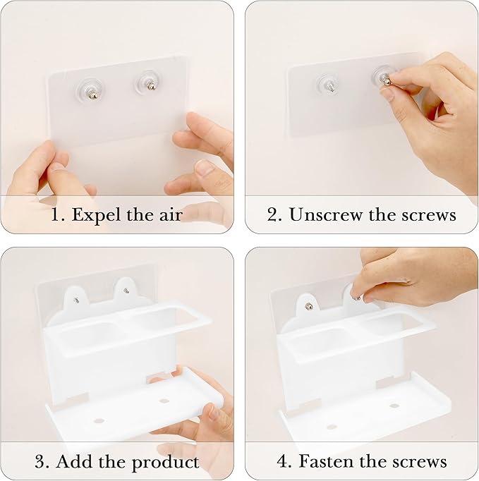 Electric Toothbrush Holder Wall Mounted, Electric Toothbrush Cord Organizer