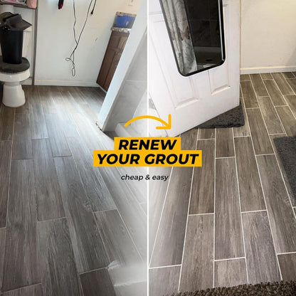 PentaUSA Grout Reviver - Ready Mixed Grout, Tile Adhesive, Fast Drying, No Sealer Required, Perfect for Bathroom, Shower and Kitchen + Mould Protection - 250gr (White)