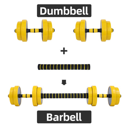 Nice C Weights, Dumbbell Set, Kettlebells, Adjustable Dumbbells, Barbell Weight Set, 20-40-50-70LB 3-in-1 set, Non-Slip, All-purpose