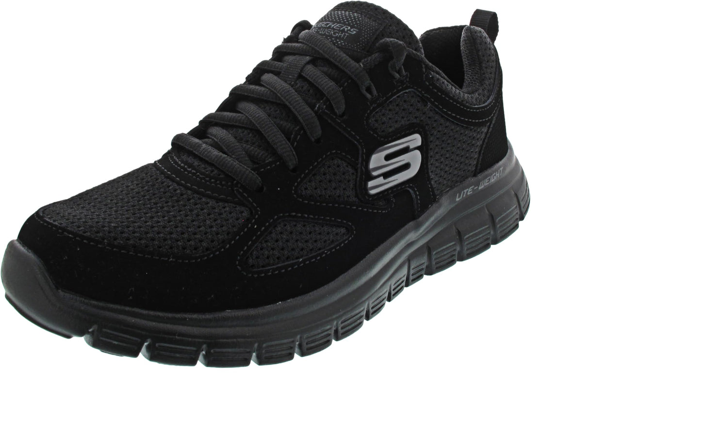 Skechers Burns Agoura, Men's Low-Top Sneakers, Black, 9 UK