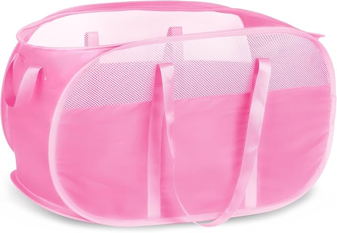 100L Collapsible Laundry Baskets, Tear Proof Pop Up Laundry Hamper