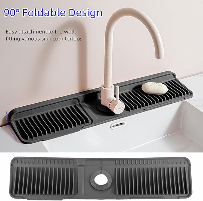dophee Faucet Mat for Kitchen Sink