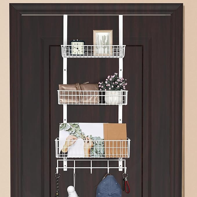 ETELI Over The Door Basket Organizer