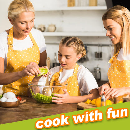 Wooden Cooking Utensil Set, Cute Spatula Set, Funny Bamboo Kitchenware, Unique Mother's Day Gifts for Cooks Hostesses Mom Grandma Wife Weddings House Warming Kitchen Accessories (A001)