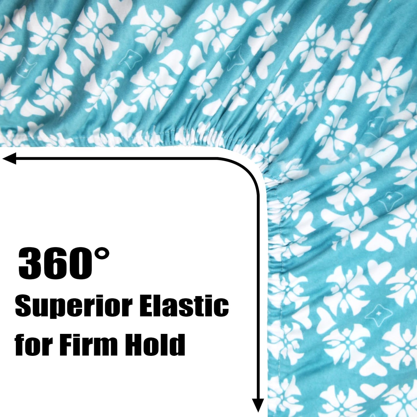 Ramesses Flannel Bedding Sheet Set Queen-Polyester Printed Microfiber Plush Flannel Bedding-Stain Resistant-Soft and Durable-4-Piece Bedding(Blue,Queen)