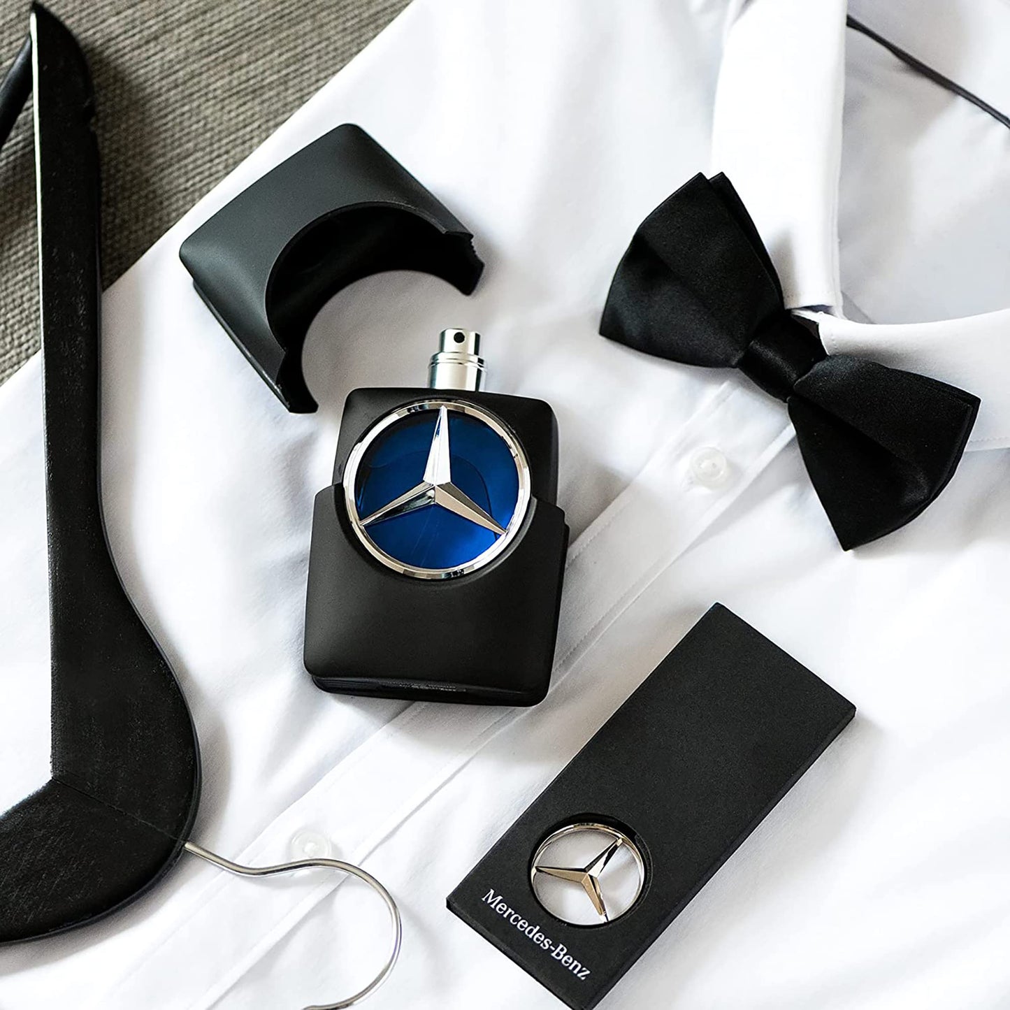 Mercedes-Benz Man - Elegant Fragrance With Sensual, Floral, Woody Notes - Mesmerize The Senses With Original Luxury Men’s Eau De Toilette Spray - Endless Day Through Night Scent Payoff - 3.4 Oz