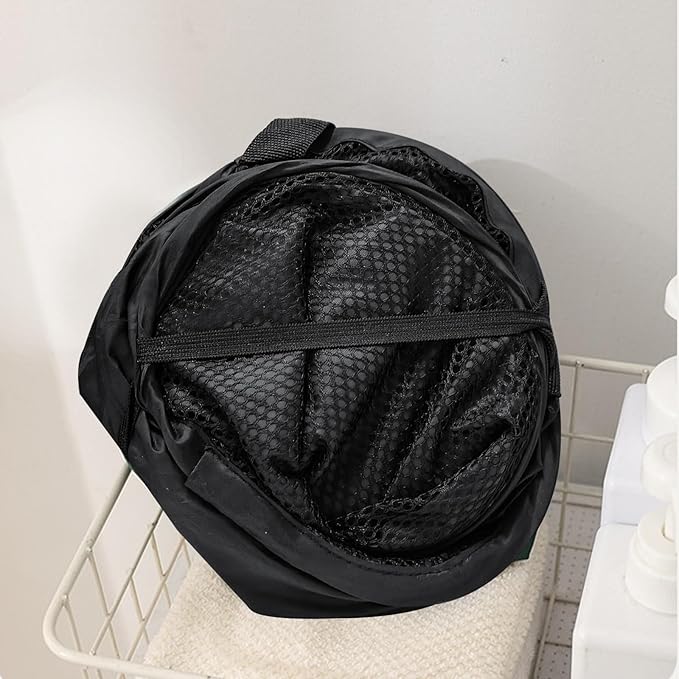 2Pack Mesh Pop Up Laundry Hamper, Foldable Laundry Basket