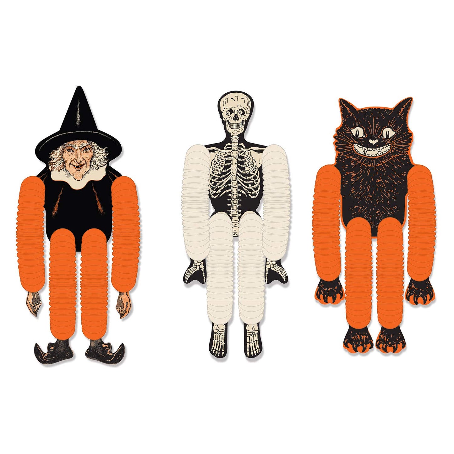 Beistle Vintage Halloween Tissue Dancers