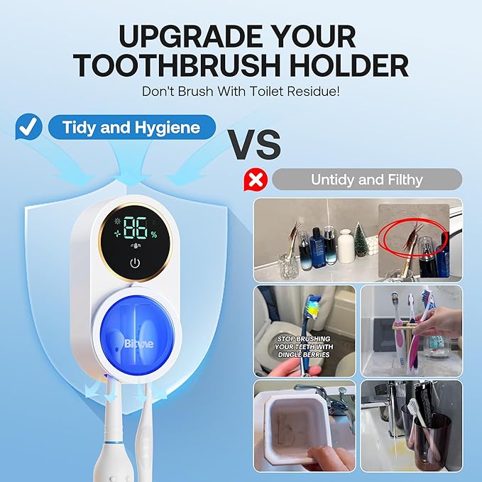 Bitvae Upgraded Tooth Brush Holder