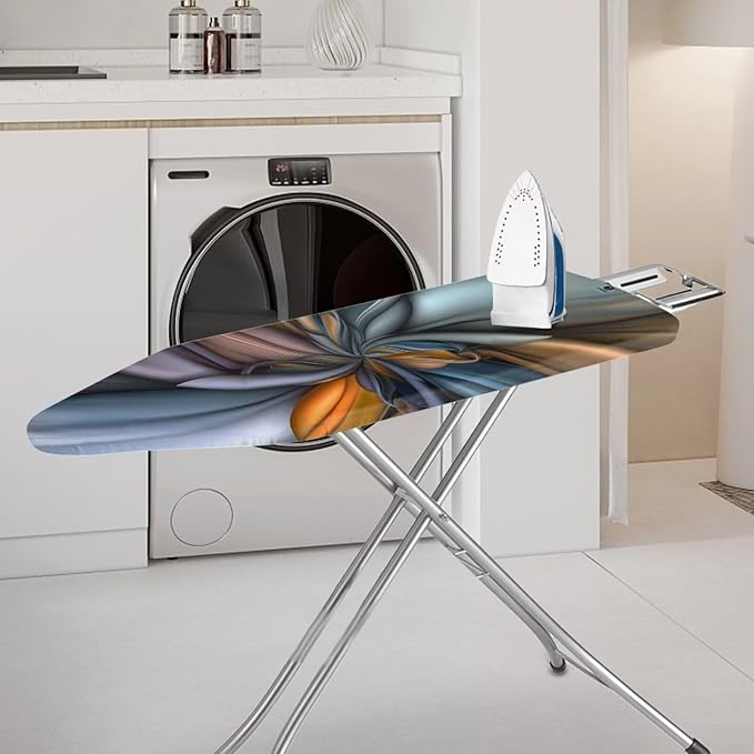 Brown Flower Ironing Board Cover Iron Pad Covers Padding