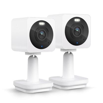 Wyze Cam OG Indoor/Outdoor 1080p Wi-Fi Smart Home Security Camera with Color Night Vision, Built-in Spotlight, Motion Detection, 2-Way Audio, Compatible with Alexa & Google, White, Free Expert Setup