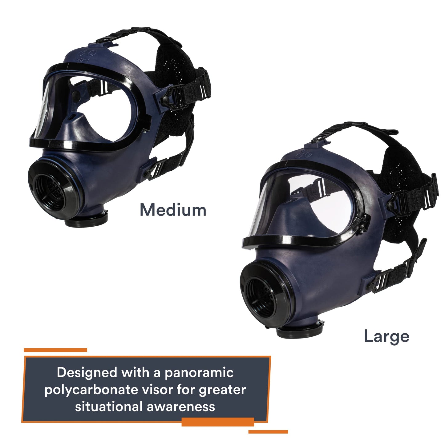 Kids Mask Respirator Full Face-CBRN (Large)