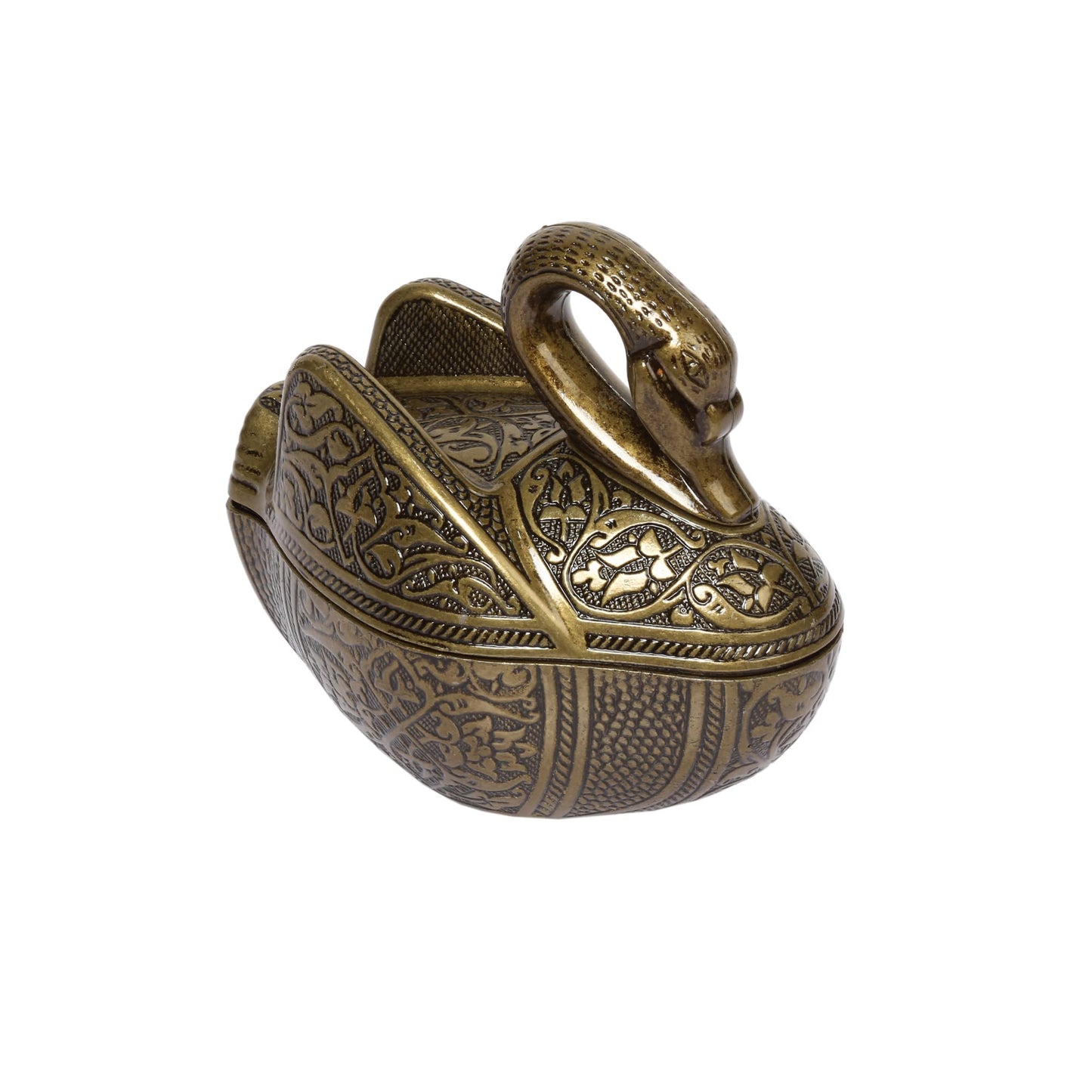 Alisveristime Kugu Big Zinc Alloy Sugar Bowl with Lid (Antique Green)