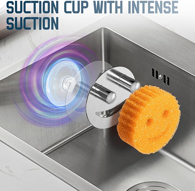 Stainless Steel Smiley Face Dish Sponge Holder, Rv Apartment Kitchen