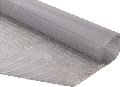 RESILIA Deep-Pile Carpet Runner - Plastic Vinyl Carpet & Rug Protector, Waterproof Clear Vinyl Floor Runners, 36 Inches Wide x 6 Feet Long, Made in The USA