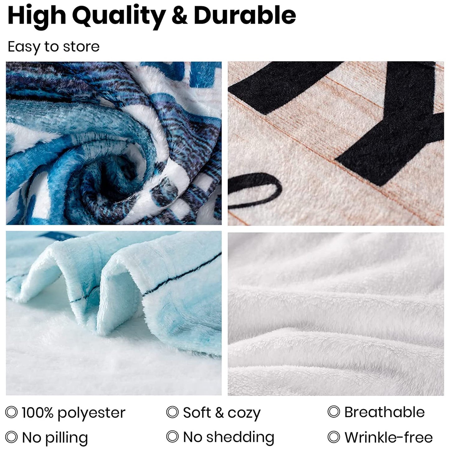Anniversary Sherpa Throw Blanket for Wife, Ultra-Soft Micro Fleece, Valentines Day & Birthday Gift, for Bedding, Sofa & Travel