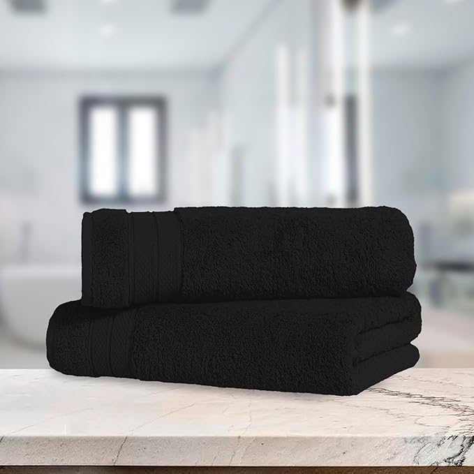 Elegant Comfort Three Line Popcorn Towel Set
