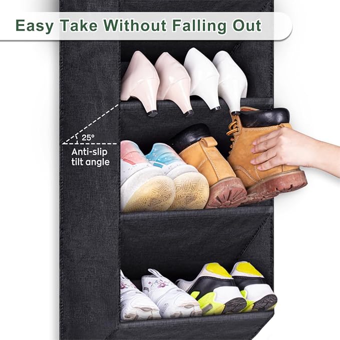 SLEEPING LAMB Over the Door Shoe Rack
