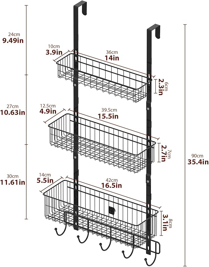 YBING Over The Door Organizer