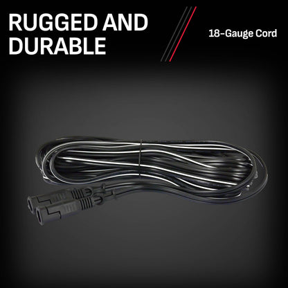 Schumacher Electric Battery Charger Extension Cord with Quick-Connect Ends, EC-25, 25 Feet, Use with Schumacher Battery Chargers and Maintainers