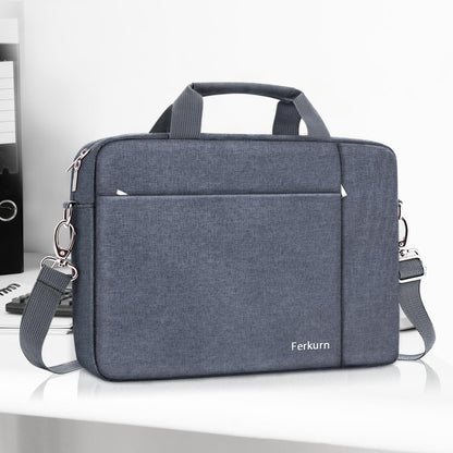 Ferkurn Laptop Bag Case Sleeve 15 15.6 16 inch for Women Men Compatible with 15"/16" MacBook Pro/Air M4/M3/M2/M1, Surface Laptop 6/5/4 Book, XPS 15, HP Pavilion, Lenovo, Acer, ASUS, Samsung, Grey