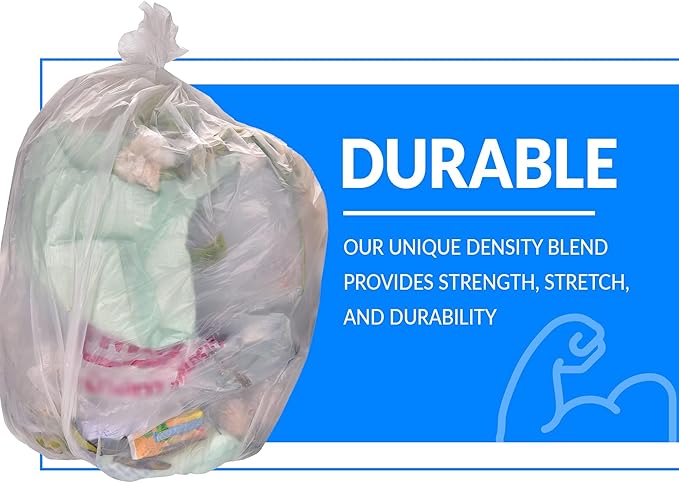 Reli. SuperValue 55-60 Gallon Trash Bags | 50 Count | Made in USA | Heavy Duty