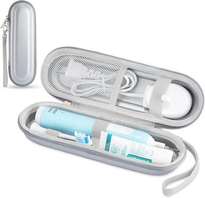 Toothbrush Travel Case for Oral B/Oral-B Pro 1000 1500 5000 7000 & Philips