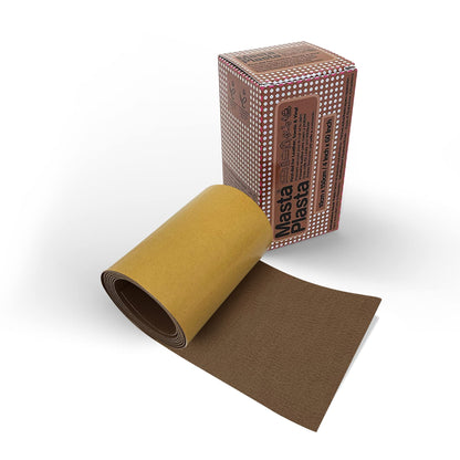 MastaPlasta Original Self-Adhesive Leather Repair Patch - Tan 150 x 10 cm (60 x 4in). Your Fast and Simple All-in-One Upholstery-Quality Leather Repair Kit for Sofas, Car Seats, Bags & DIY