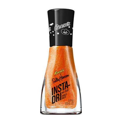 Sally Hansen Insta-Dri x Reese's, Reese's Candy, Quick Dry, Long Lasting, Opaque, Shimmery Orange Nail Polish