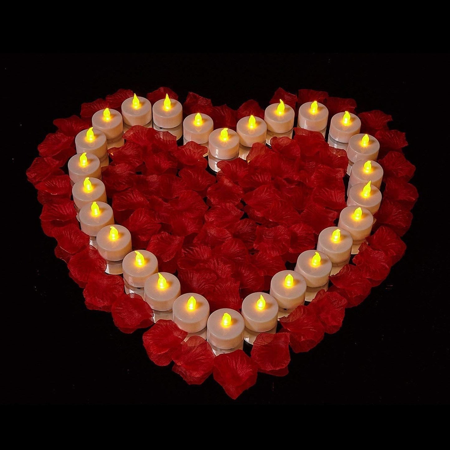Hanzim Tea Light Candles with Remote Control,Flickering Flameless LED Candle,Long Lasting 400+Hours,Battery Operated with Timer for Home Decoration Seasonal &Festival Celebration WarmYellow (24pcs)