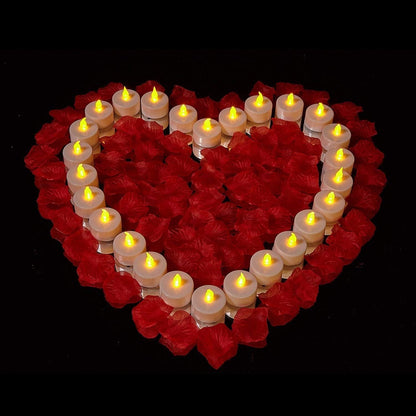 Hanzim Tea Light Candles with Remote Control,Flickering Flameless LED Candle,Long Lasting 400+Hours,Battery Operated with Timer for Home Decoration Seasonal &Festival Celebration WarmYellow (24pcs)