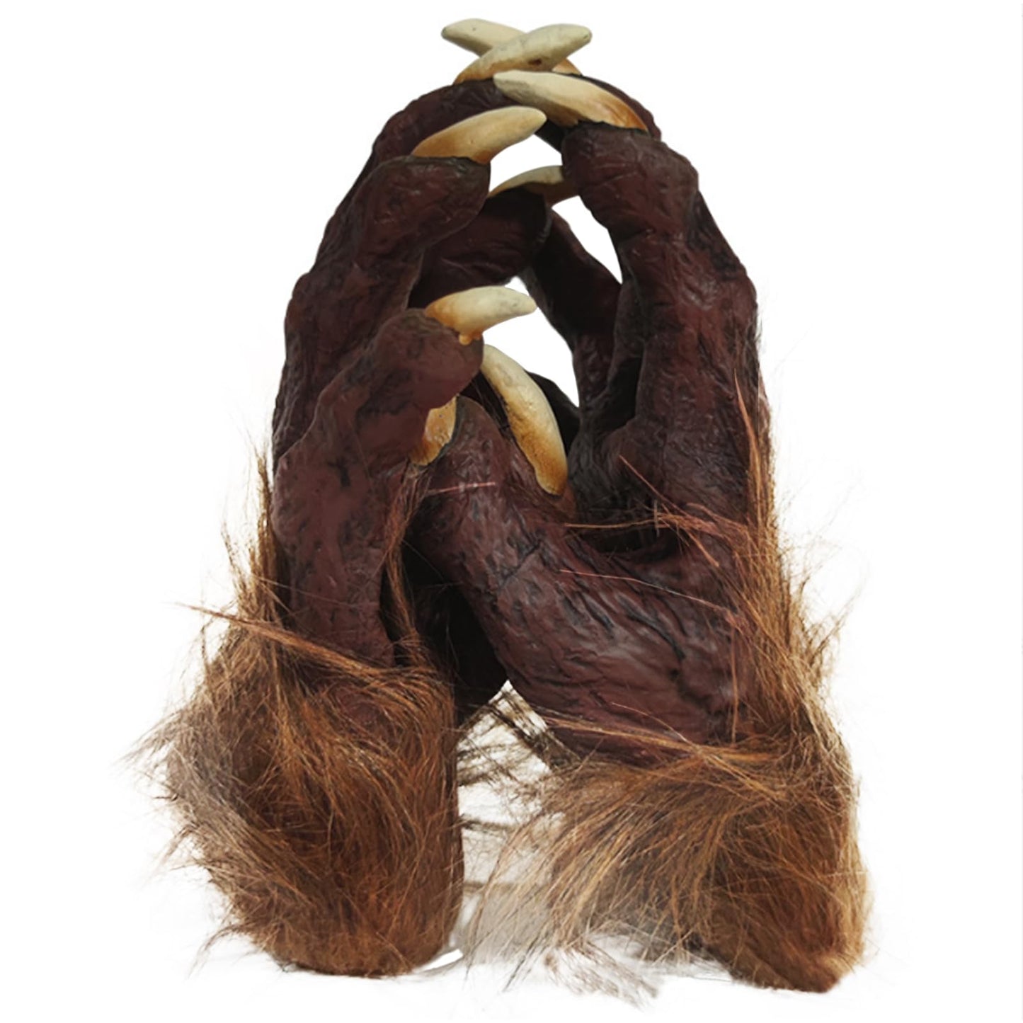 Skeleton Gloves Hairy Werewolf Hand Claws Gloves Halloween Wolf Werewolf Cat Paw Glove Costumes Gothic Devil Vampire Glove