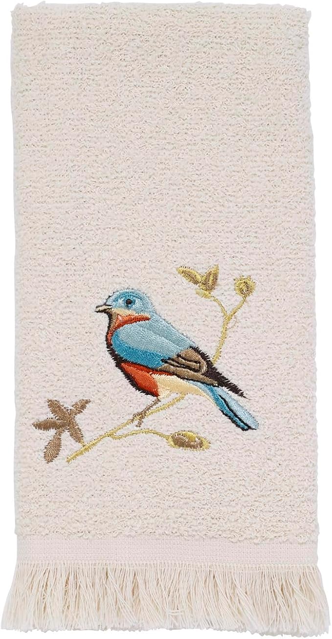 Avanti Linens - Fingertip Towel, Soft & Absorbent, Nature Isnpired Bathroom