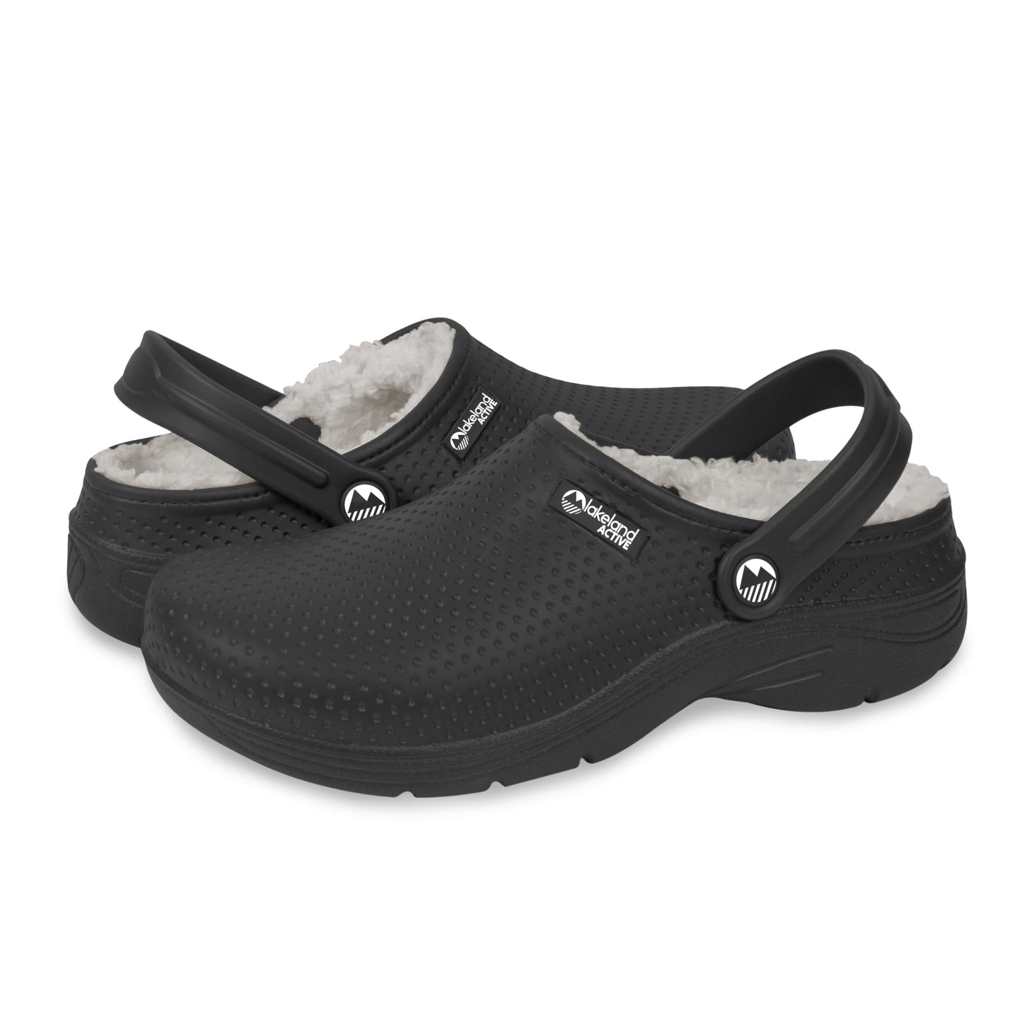 Lakeland Active Men's Fleece-Lined Dockray Clogs - Black - 10