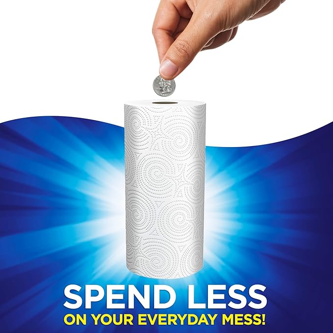 Sparkle Pick-A-Size Paper Towels, 6 Rolls = 11 Regular Rolls, Everyday Value