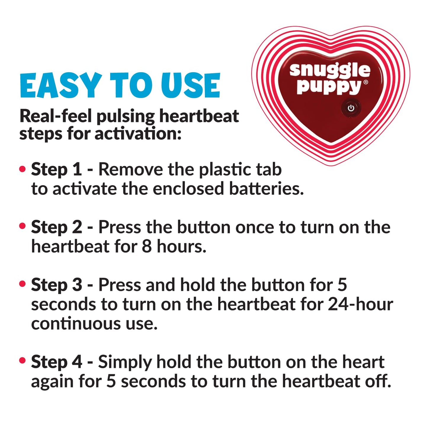 Original Snuggle Puppy Toy, Heartbeat Toy for Puppy, Dog Toys for Anxiety Relief, Calming Aid, Dog Heartbeat Toys for Behavioral Training in Biscuit