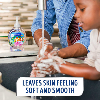 Softsoap Liquid Hand Soap, Aquarium Series - 7.5 Fl Oz (Pack of 6)