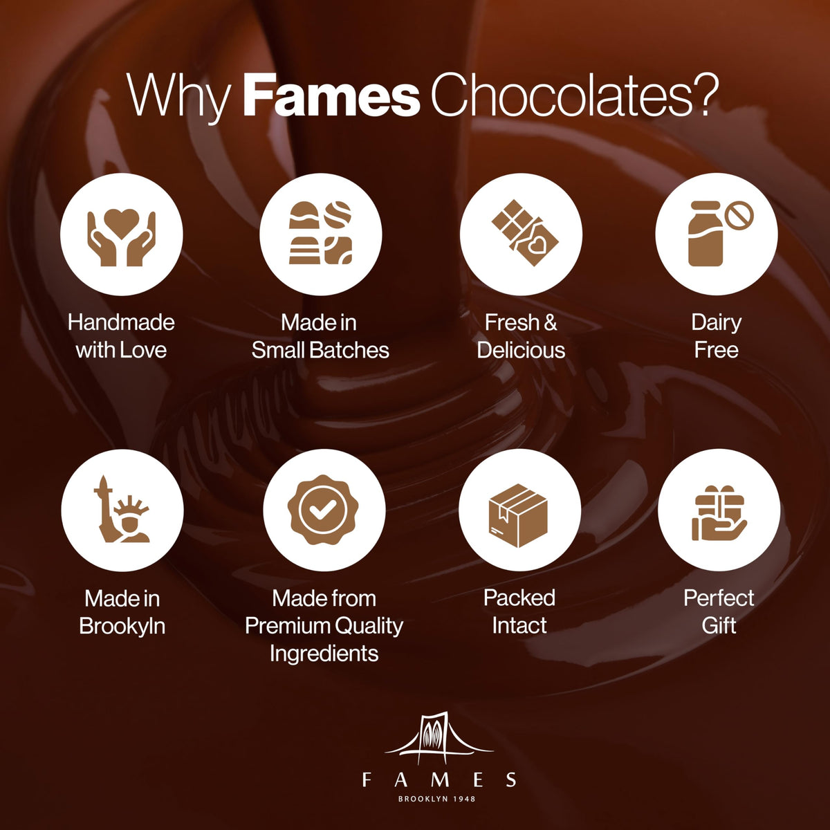 Small Chocolate Gift Boxes – Kosher, Vegan Friendly Gourmet Chocolates, Corporate Gifts for Clients & Events, Custom Logo Options for Bulk Orders