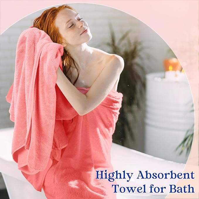 Newwiee 30 Pack Towels and Washcloths Sets Bath Hand Towels Washcloths Set