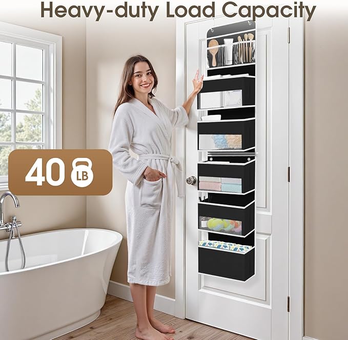 6-Tier Over The Door Organizer Hanging Storage Organizers
