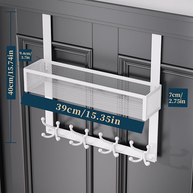 Consumest Over The Door Hooks Organizer