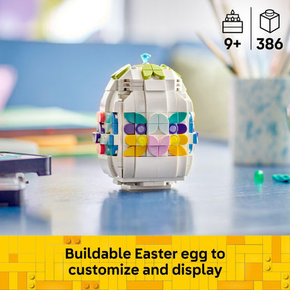 LEGO Decorative Easter Egg Building Toy for Girls & Boys - Springtime Craft Activity for Kids, Ages 8+ - Basket Stuffer or Gift Idea for Easter, Birthdays, & Special Occasions - 40816
