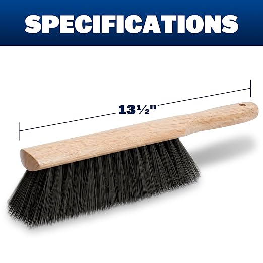 MARSHALLTOWN 13 1/2 Inch Beaver Tail Brush, 12 Pack, Made in The USA