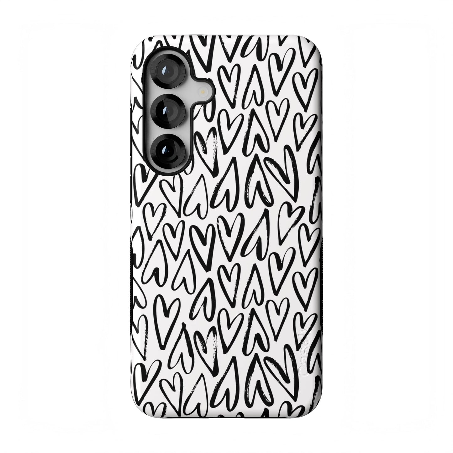Casely Galaxy S25 Plus Case | Ink & Iris | Vintage Floral | Compatible with MagSafe | Bold Protective Design