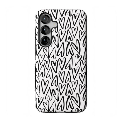 Casely Galaxy S25 Plus Case | Ink & Iris | Vintage Floral | Compatible with MagSafe | Bold Protective Design