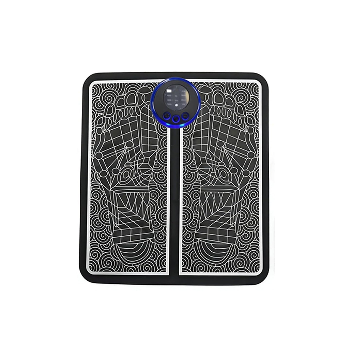 ZoRhael Foot Massager with Remote Control, Foot Stimulating Massage Mat Improves and Promotes Muscle Stimulator for Neuropathy & Recovery, 8 Modes 19 Levels, Foot Mat System for Pain Relief