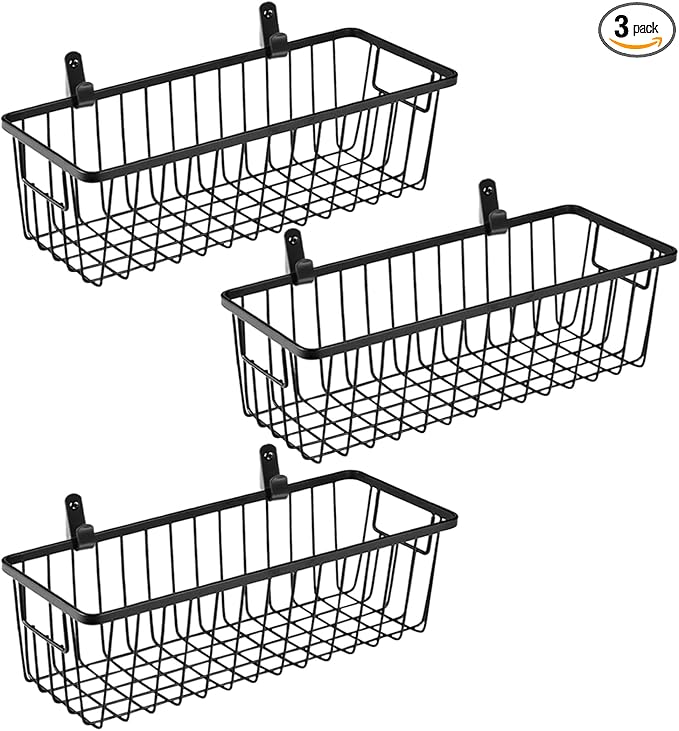 SheeChung Hanging Wall Wire Baskets