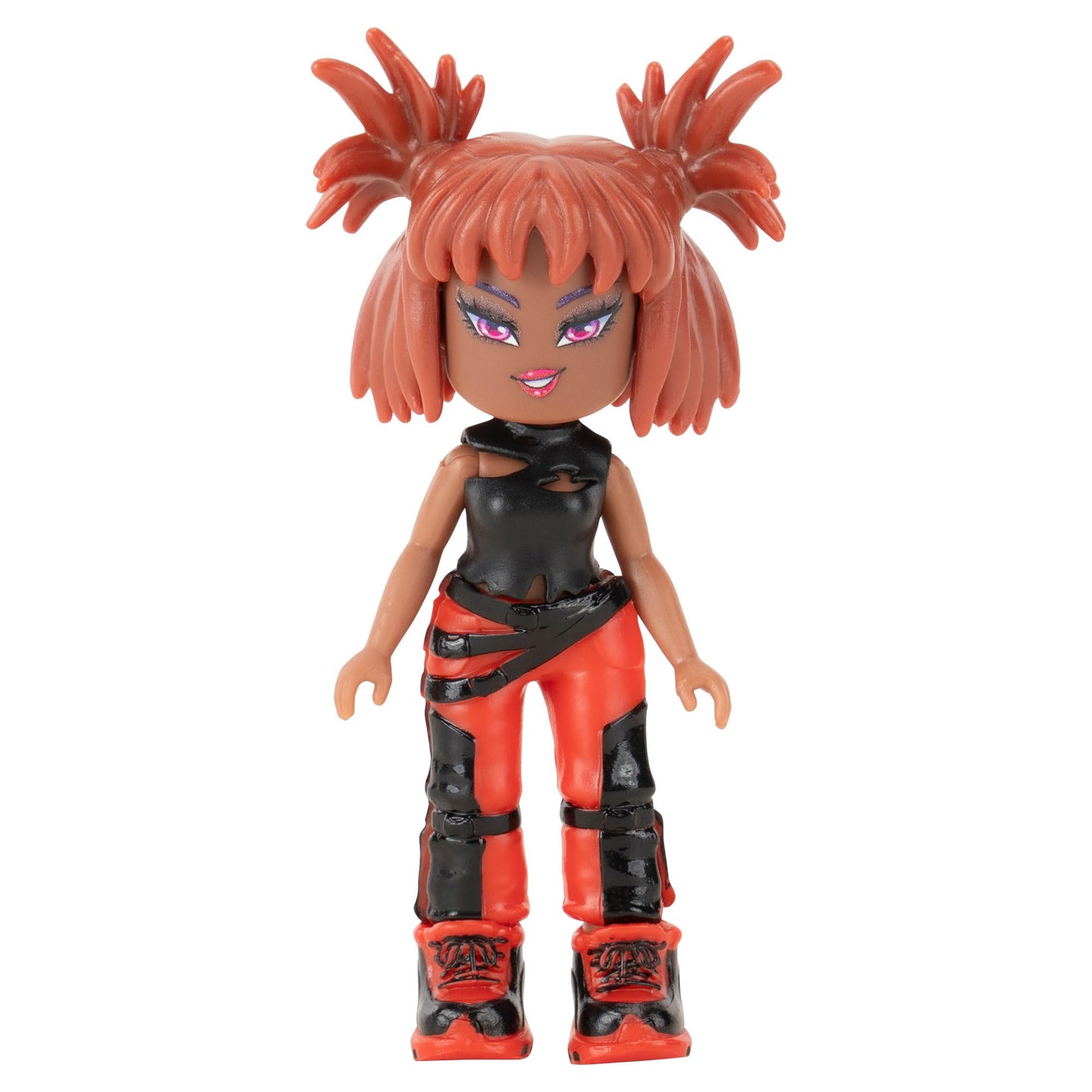 Royale High 3 Inch Fire Fairy Fashion Doll - 1 Figure with 9 Fashion Accessories - Virtual Item Code Included - Series 1 - Ages 5+