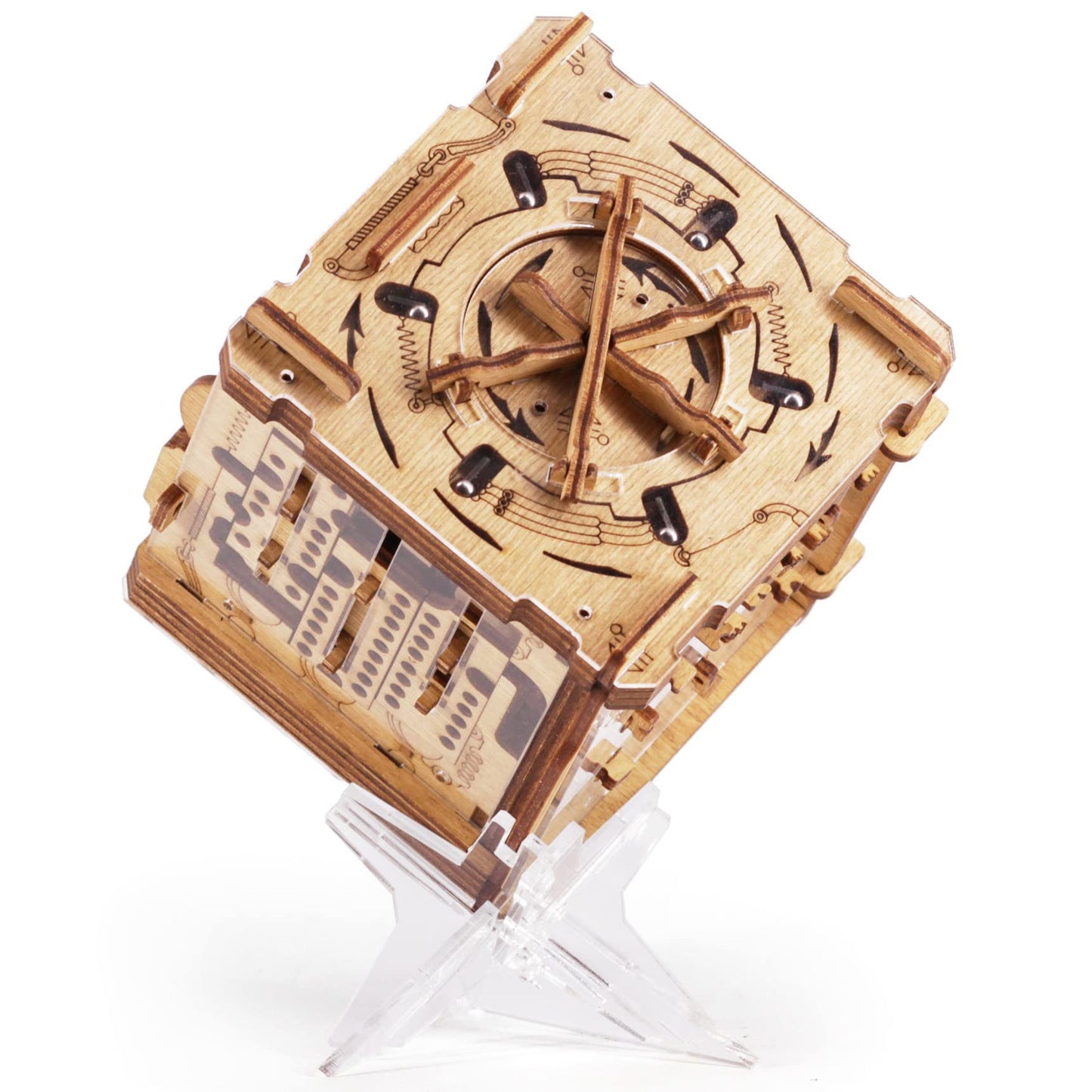iDventure Cluebox - Cambridge Labyrinth - Escape Room game - Puzzle box - 3D wooden puzzle - gift box - maze puzzle - 3D puzzles for adults - brain teaser - birthday gift gadget for men - money box