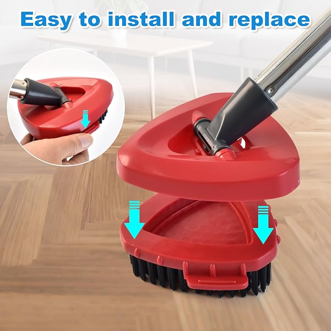 2 Pack Upgrade Scrub Brush Replace Heads Compatible